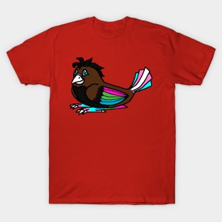 Polysexual Pride Bird T-Shirt